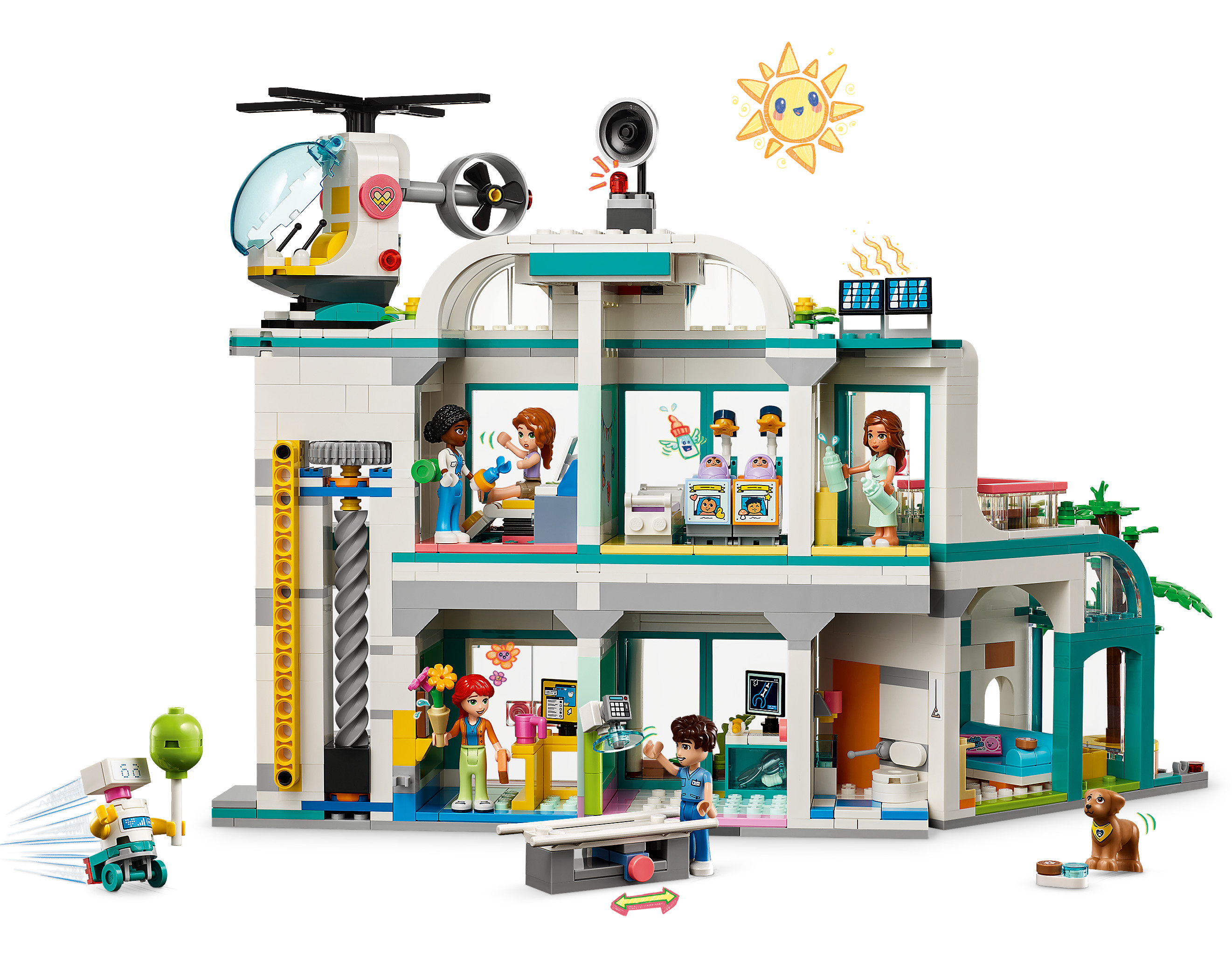 Конструктор LEGO Friends Городская больница Хартлейк 42621 - фото 3