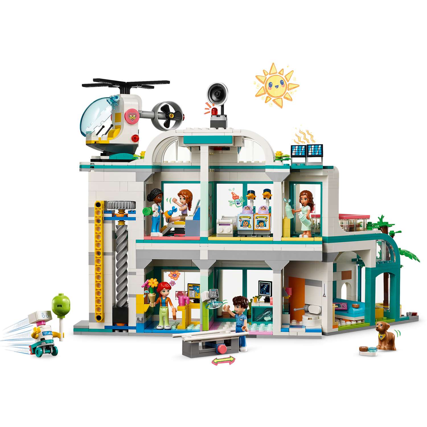 Конструктор LEGO Friends Городская больница Хартлейк 42621 - фото 3