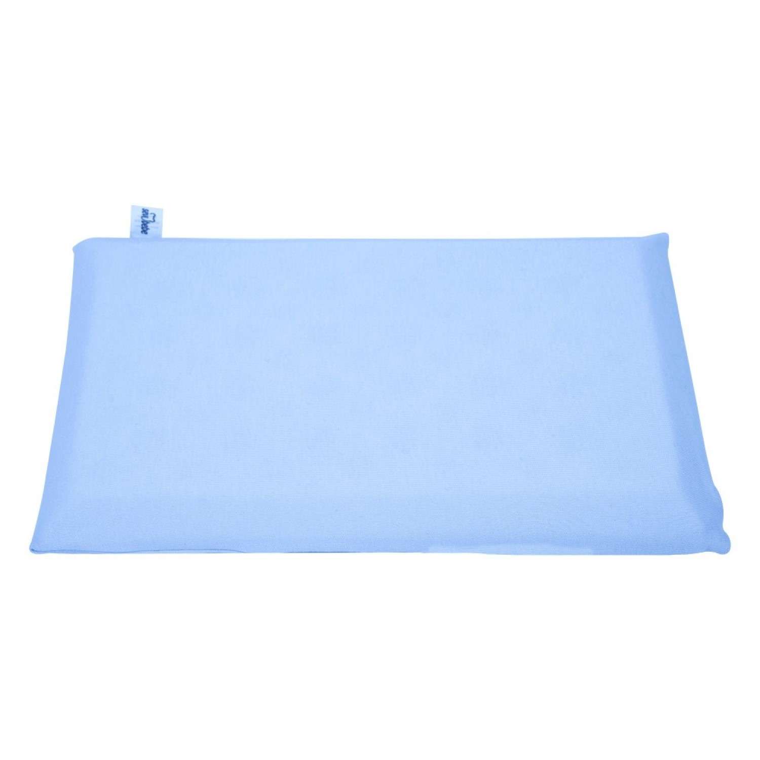 Подушка для новорожденных SEVIBEBE с перфорацией от удушения голубая 0+ - фото 2