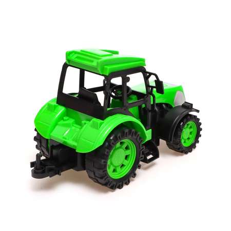Трактор Автоград радиоуправляемый «Фермер» работает от аккумулятора цвет зелёный
