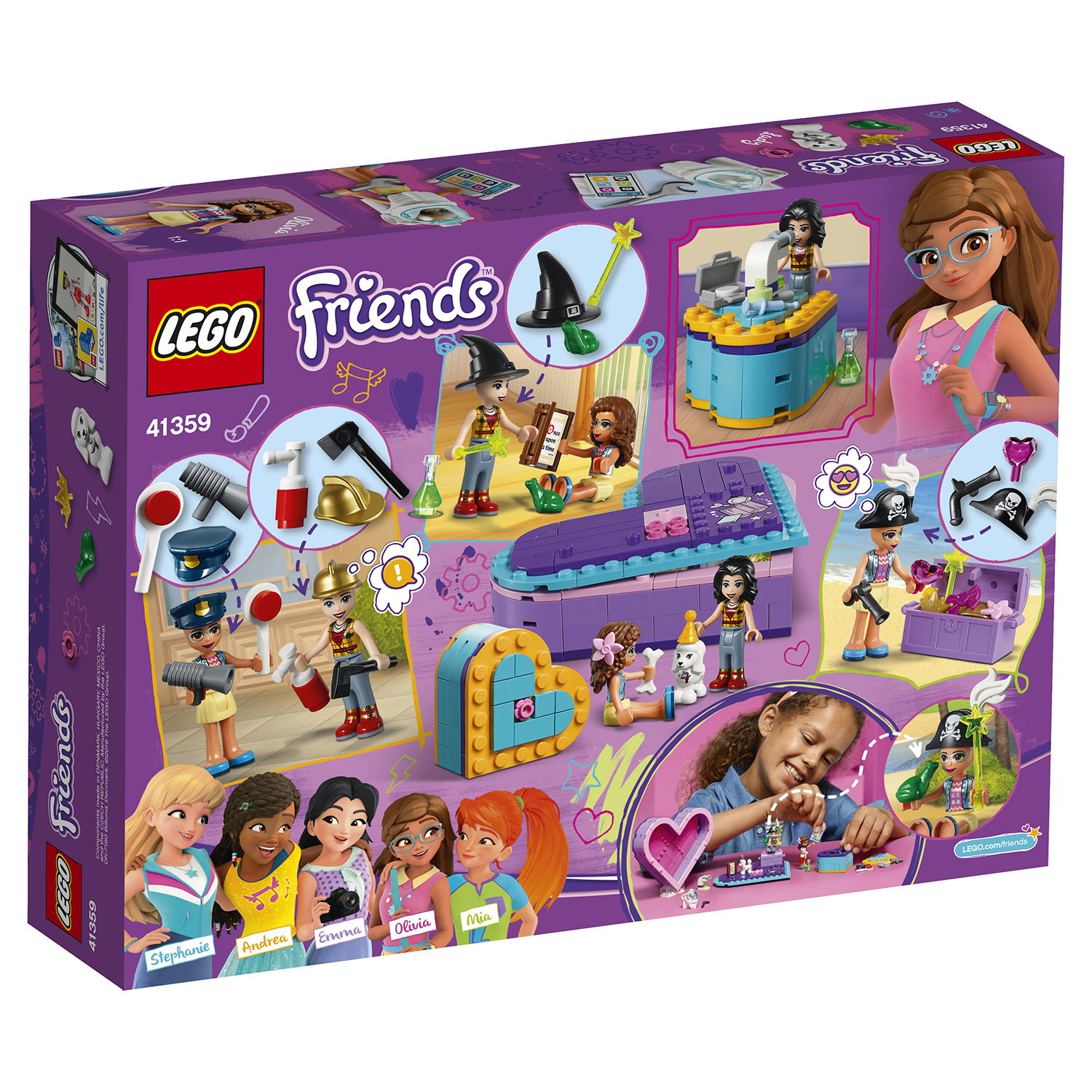 Конструктор LEGO Friends Большая шкатулка дружбы 41359 - фото 3