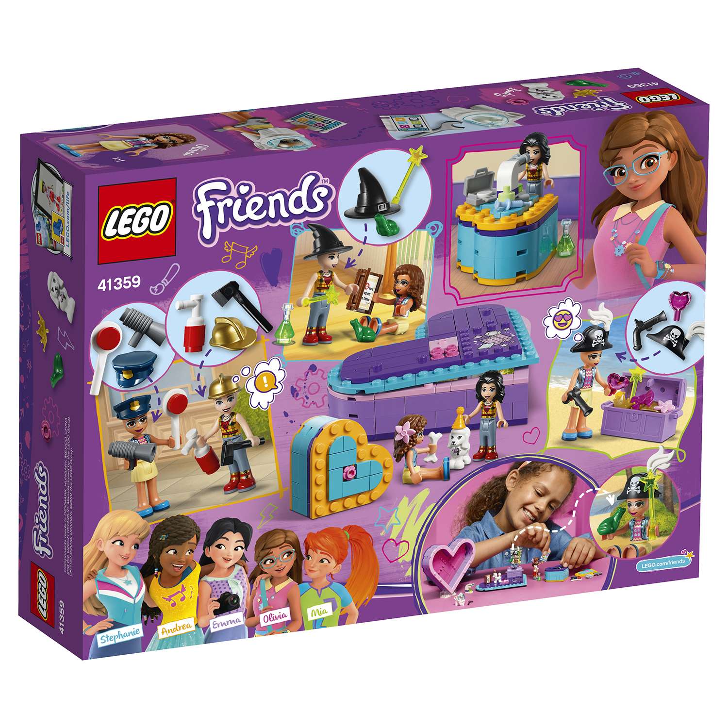 Конструктор LEGO Friends Большая шкатулка дружбы 41359 - фото 3