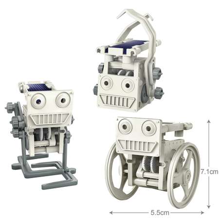 Сборная модель 4M Солнечные мини-роботы. 3 в 1