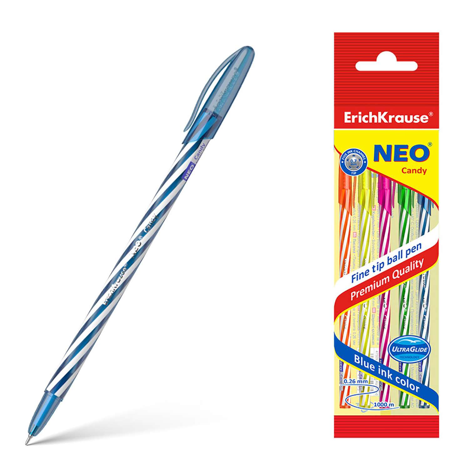 Ручка шариковая ErichKrause Neo Candy 47508 - фото 5
