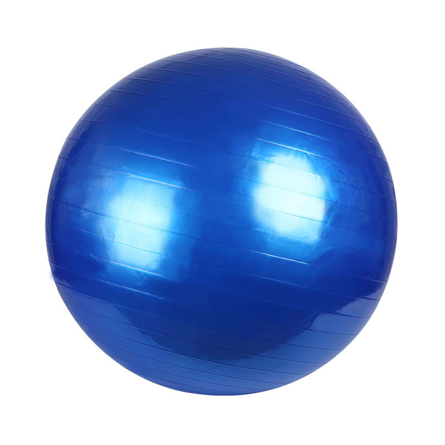 Фитбол Beroma с антивзрывным эффектом 75 см синий - фото 1