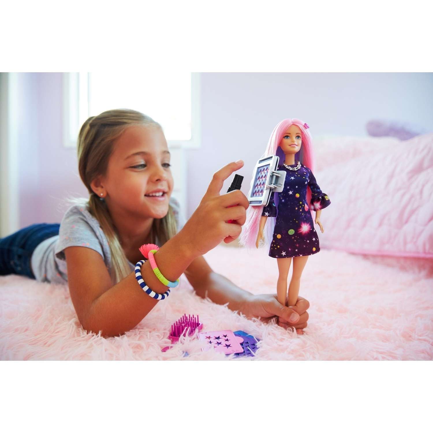 Кукла Barbie Цветной сюрприз FHX00 - фото 9
