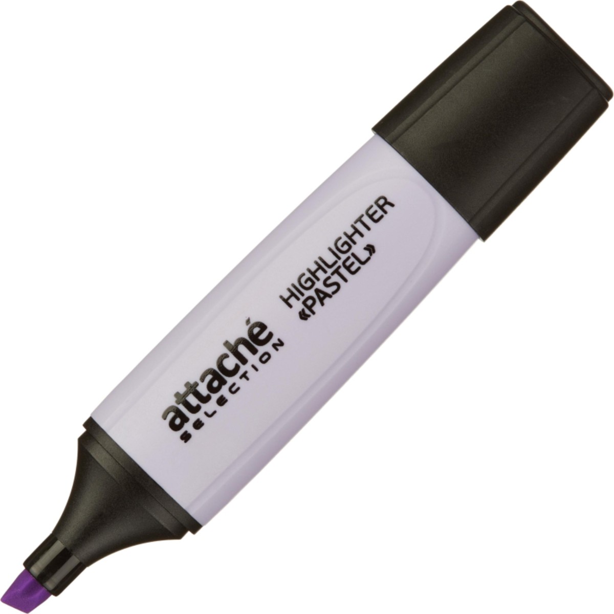Маркер текстовыделитель Attache Selection Pastel 1-5 мм фиолетовый 10 шт - фото 3