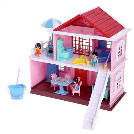Дом для кукол Sima-Land Дача с аксессуарами