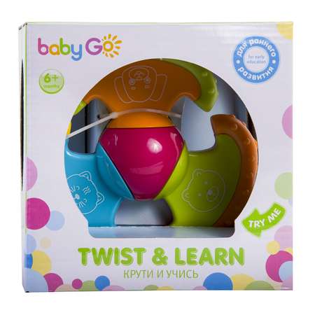 Развивающая игрушка BabyGo Крути и учись