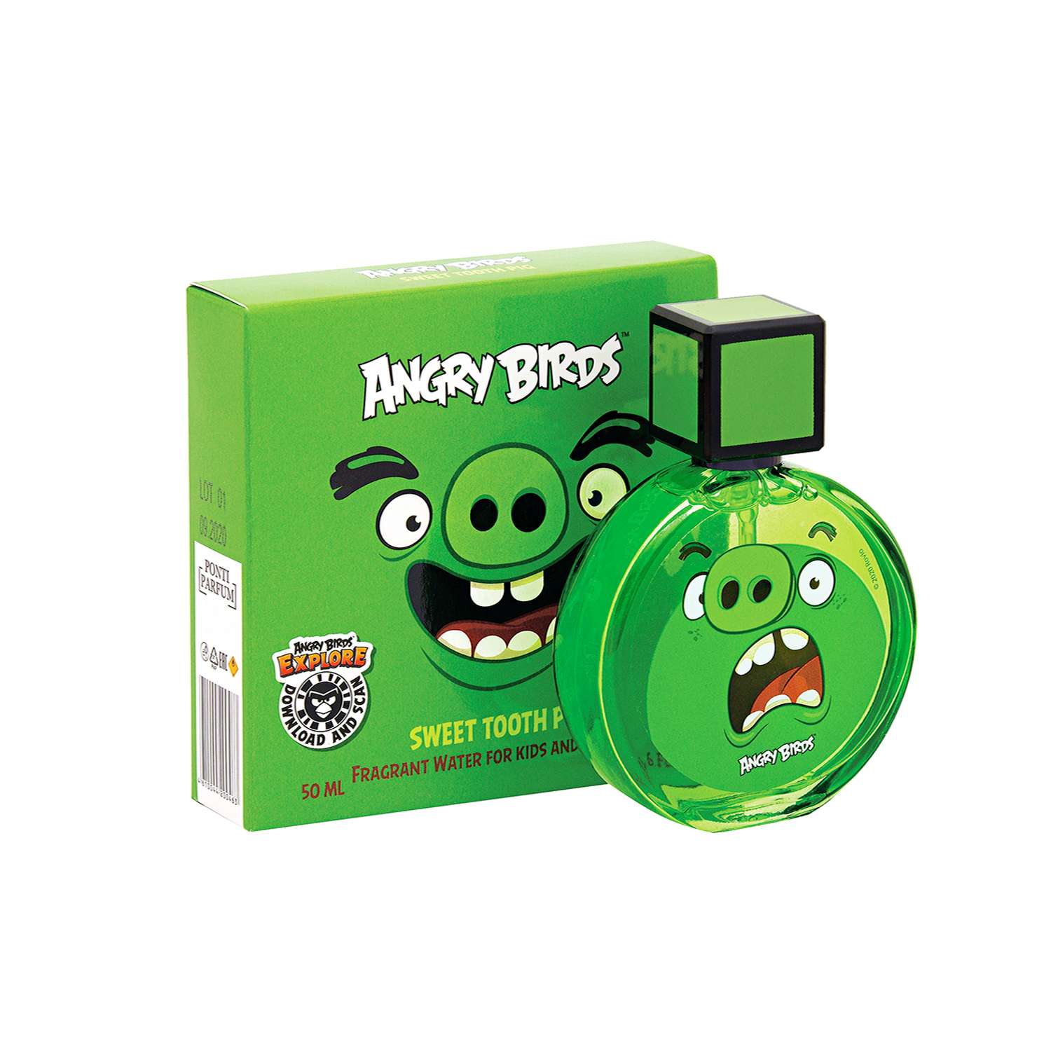 Душистая вода Angry Birds Для детей Sweet tooth Pig 50 мл - фото 1