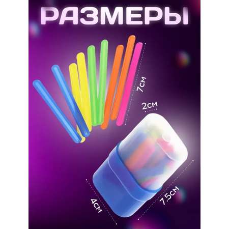 Счетный материал MeLLi School Комплект счетные палочки (красный тубус)