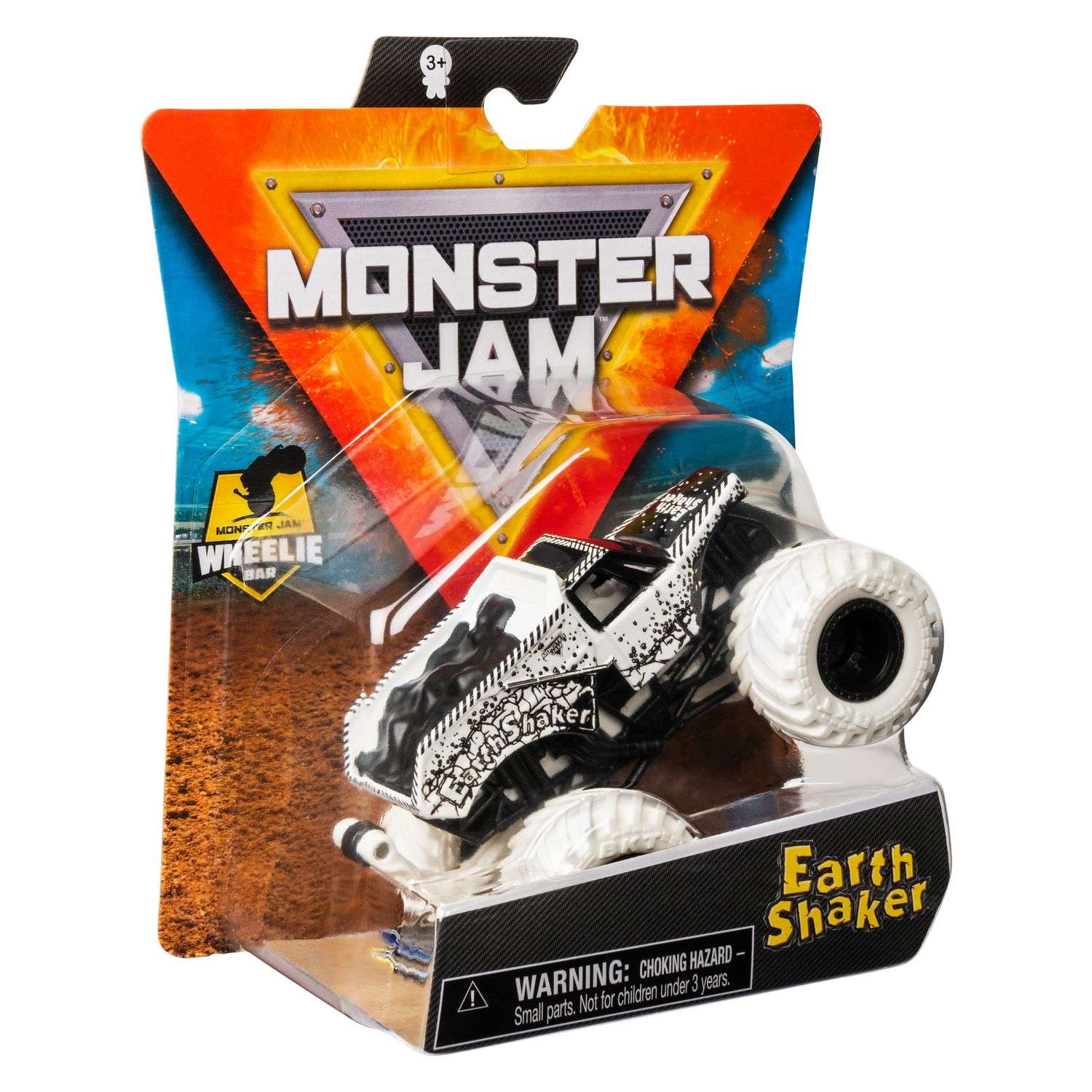 Машинка Monster Jam 1:64 Earth Shaker BW 6044941/20130598 6044941 - фото 3