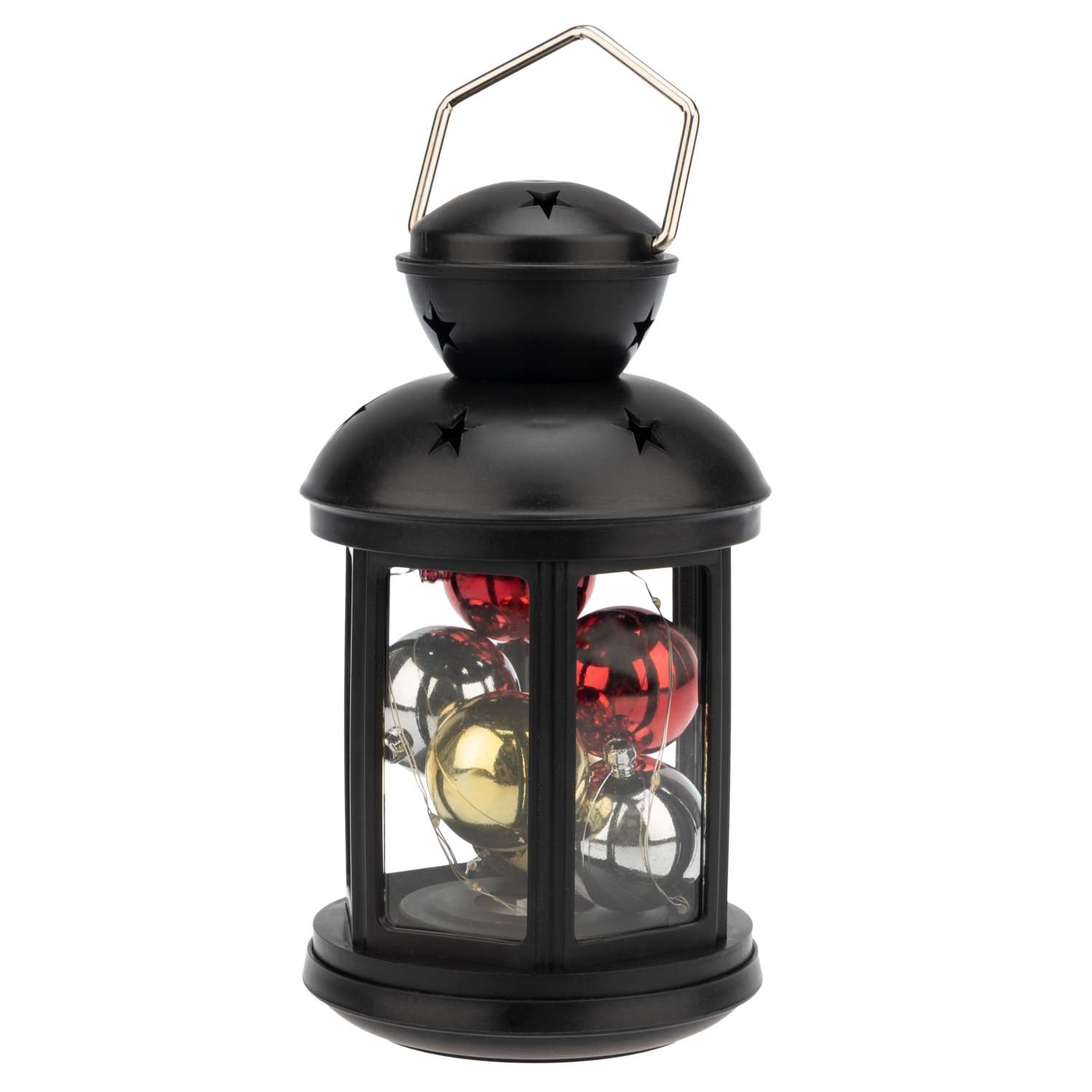 Светодиодный декоративный светильник-ночник NEON-NIGHT с шариками в черном корпусе 513-061 - фото 1