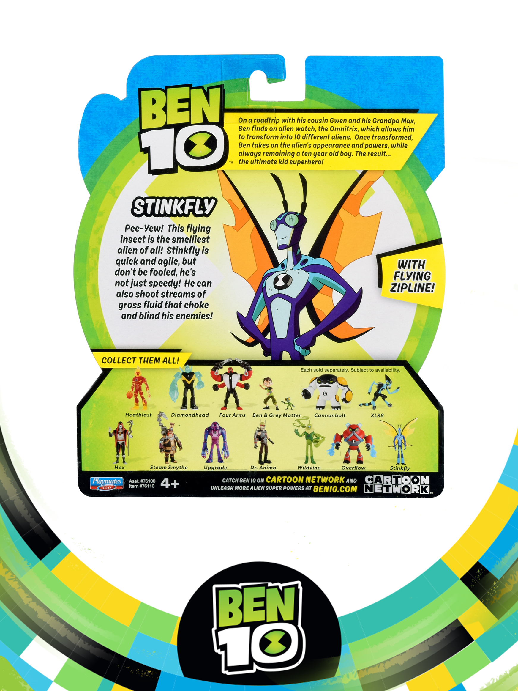 Фигурка BEN 10 Жук 12.5 см - фото 6