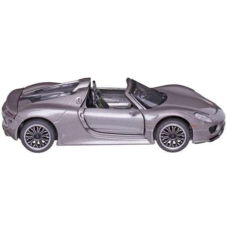 Автомобиль Abtoys Porsche MSZ 1:43 инерционный серый