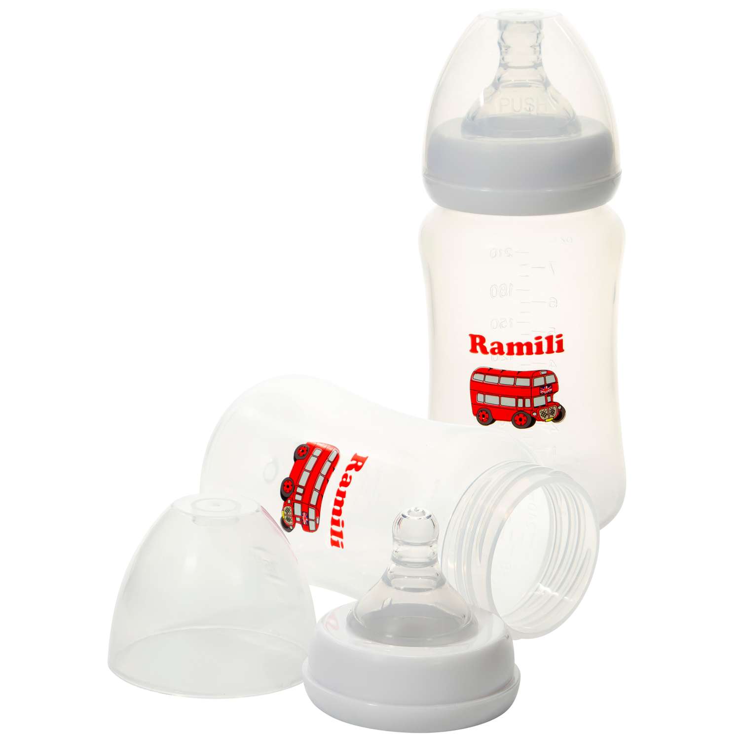 Молокоотсос Ramili Ручной MC200 с двумя бутылочками 240ML - фото 2