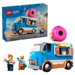 Конструктор детский LEGO City Фургон с пончиками