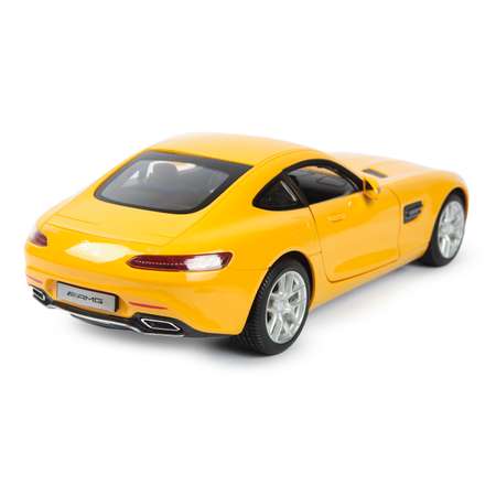 Машина Rastar РУ 1:14 Mercedes AMG GT Желтая 74010