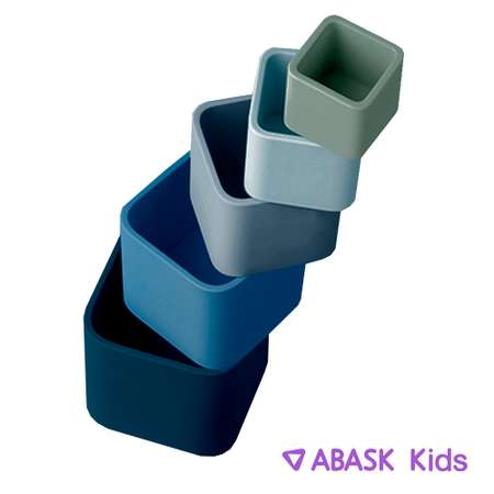 Пирамидка стаканчики ABASK BLUE