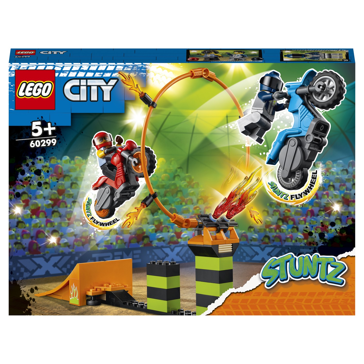 Конструктор LEGO City Stunt 60299 купить по цене 1289 ₽ в интернет-магазине  Детский мир