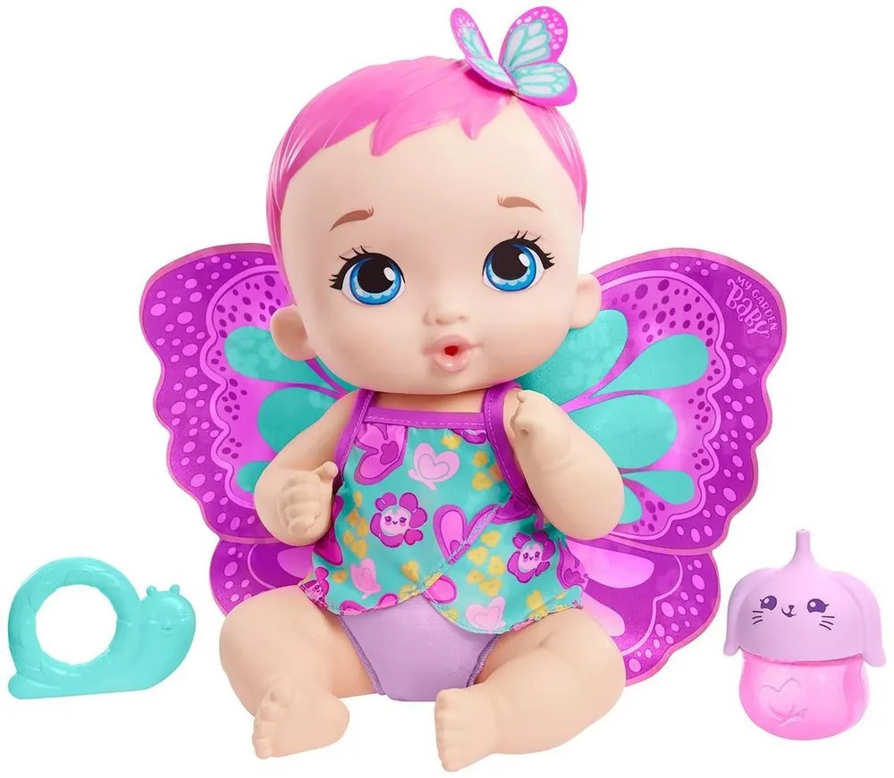 Кукла Mattel My Garden Baby Малышка фея Цветочная забота GYP10 - фото 9