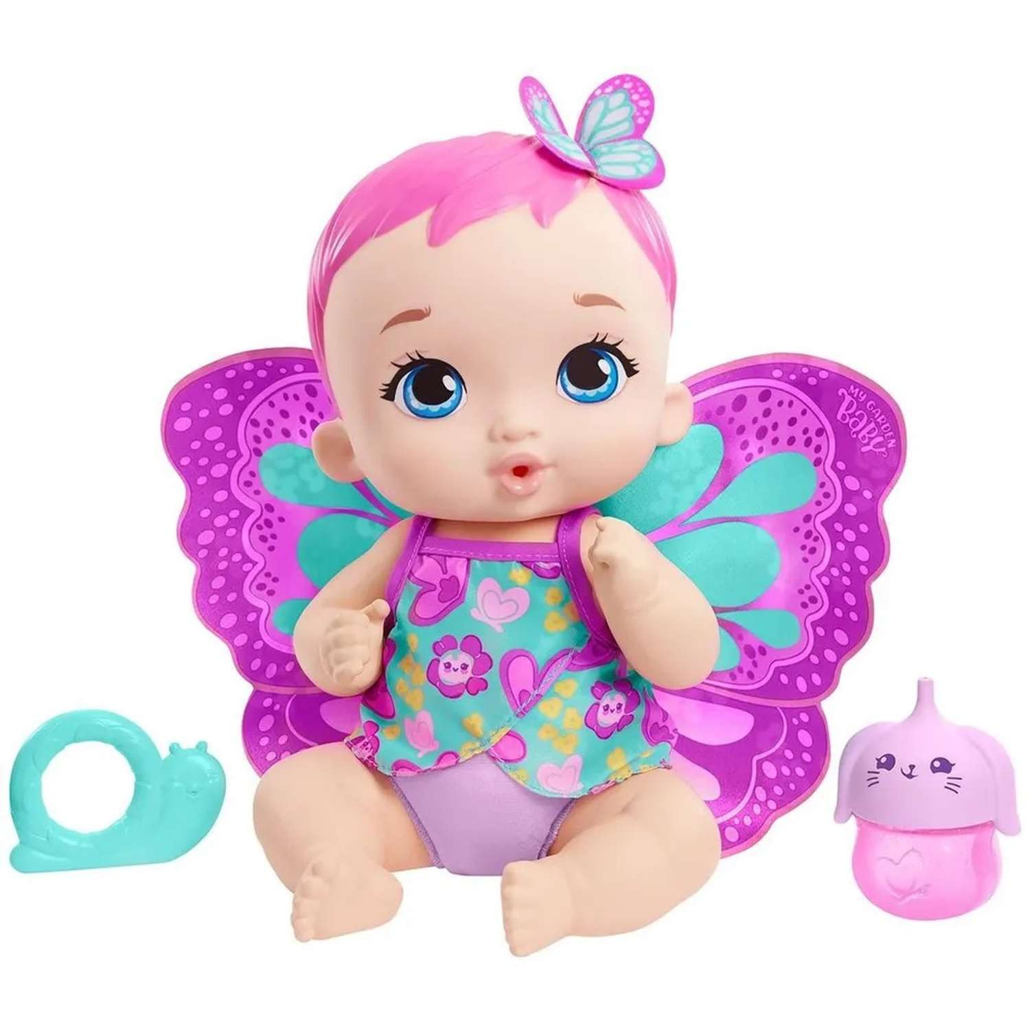 Кукла Mattel My Garden Baby Малышка фея Цветочная забота GYP10 - фото 9