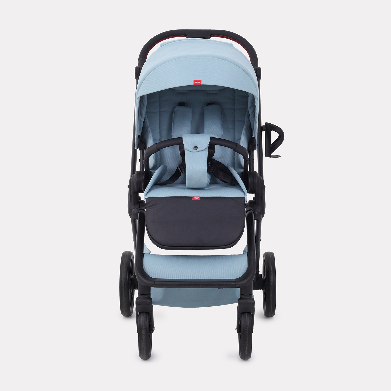 Коляска детская MOWbaby Mio MB102 Blue - фото 3