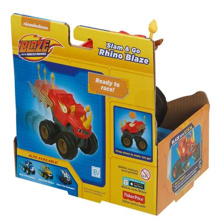 Машинка Вспыш (Blaze) Носорог FHV04