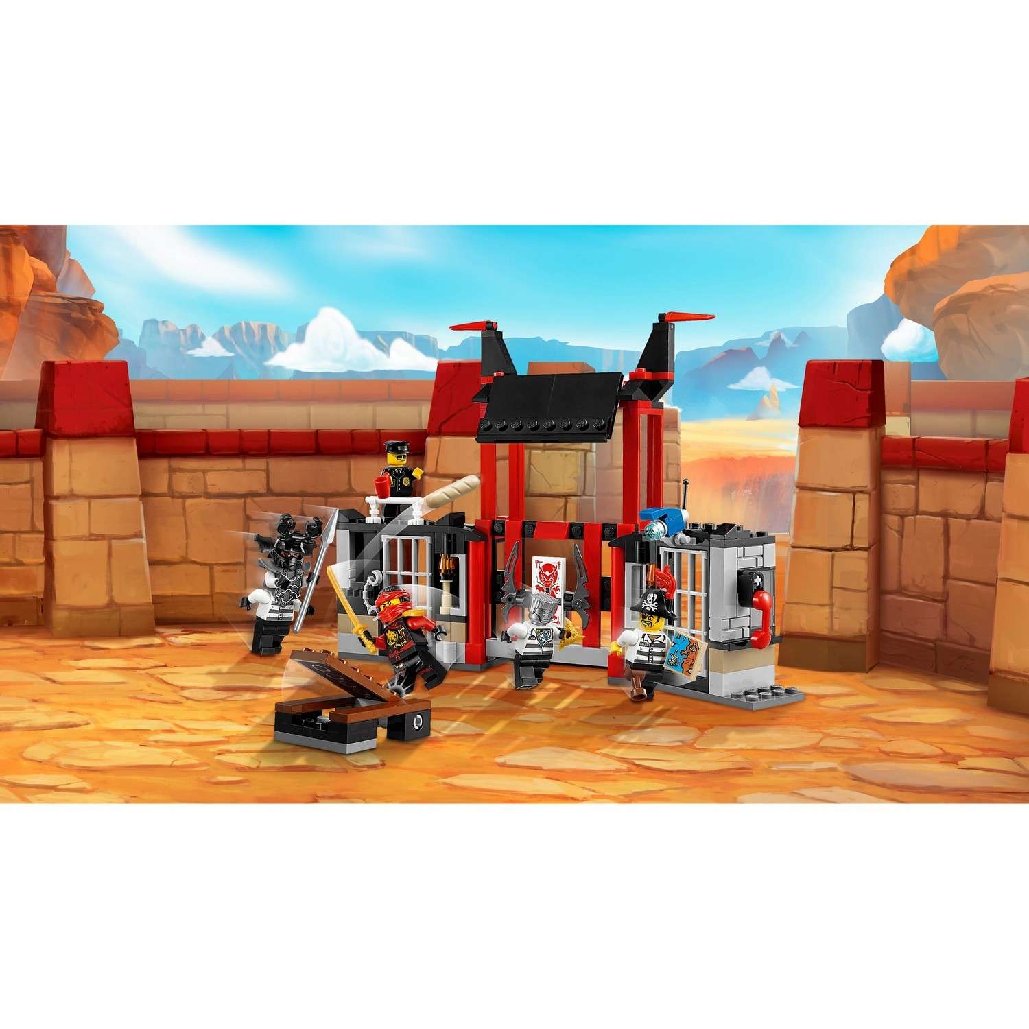 Конструктор LEGO Ninjago Побег из тюрьмы Криптариум (70591) - фото 4