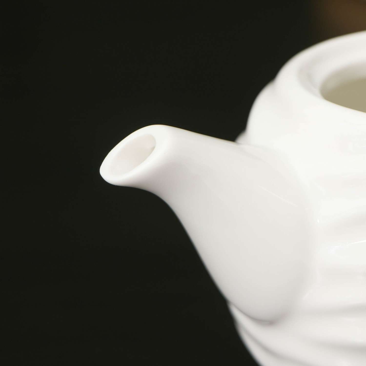 Заварочный чайник Sima-Land керамический BellaTenero «Волна» 250 мл цвет белый - фото 4