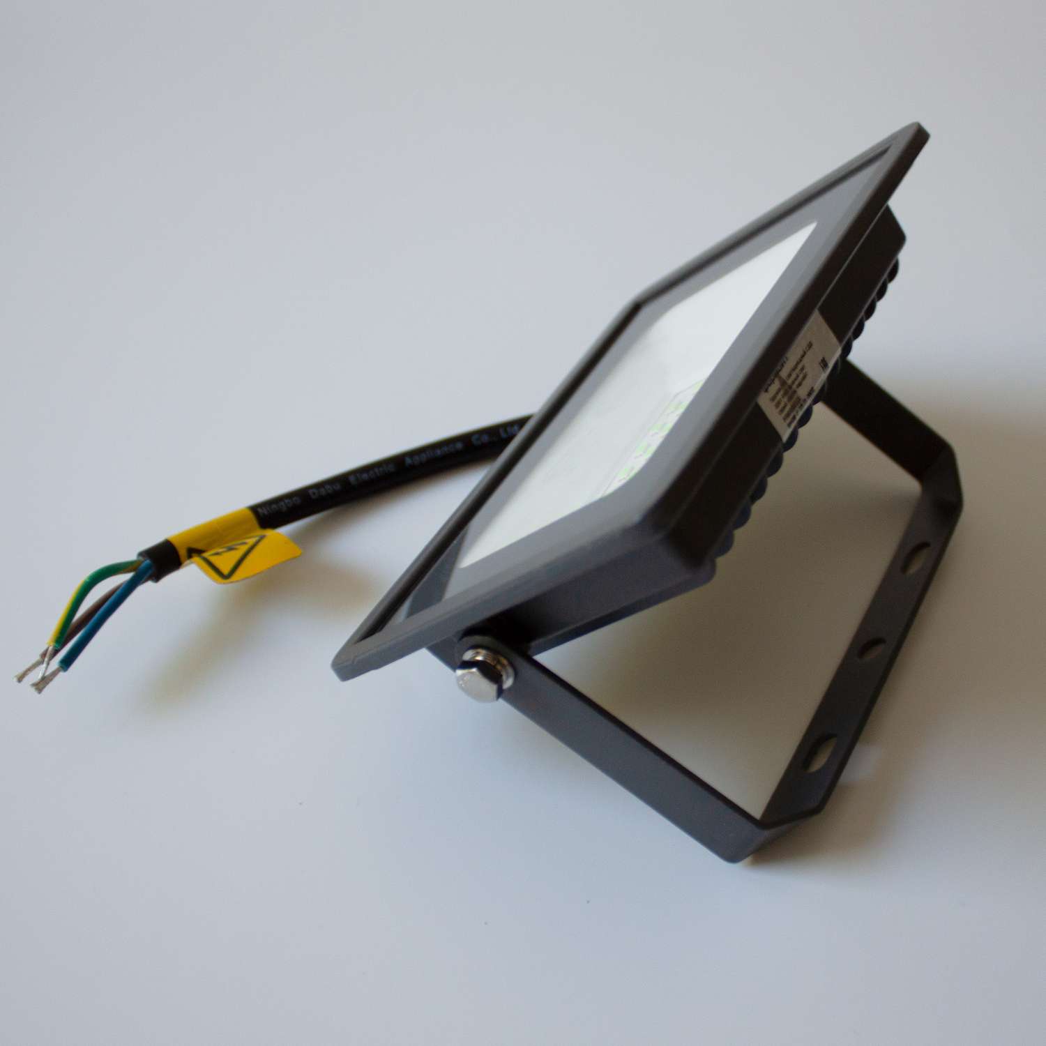 Прожектор светодиодный Фарлайт 20Вт 6500К IP65 Зеленый свет серый корпус - фото 2