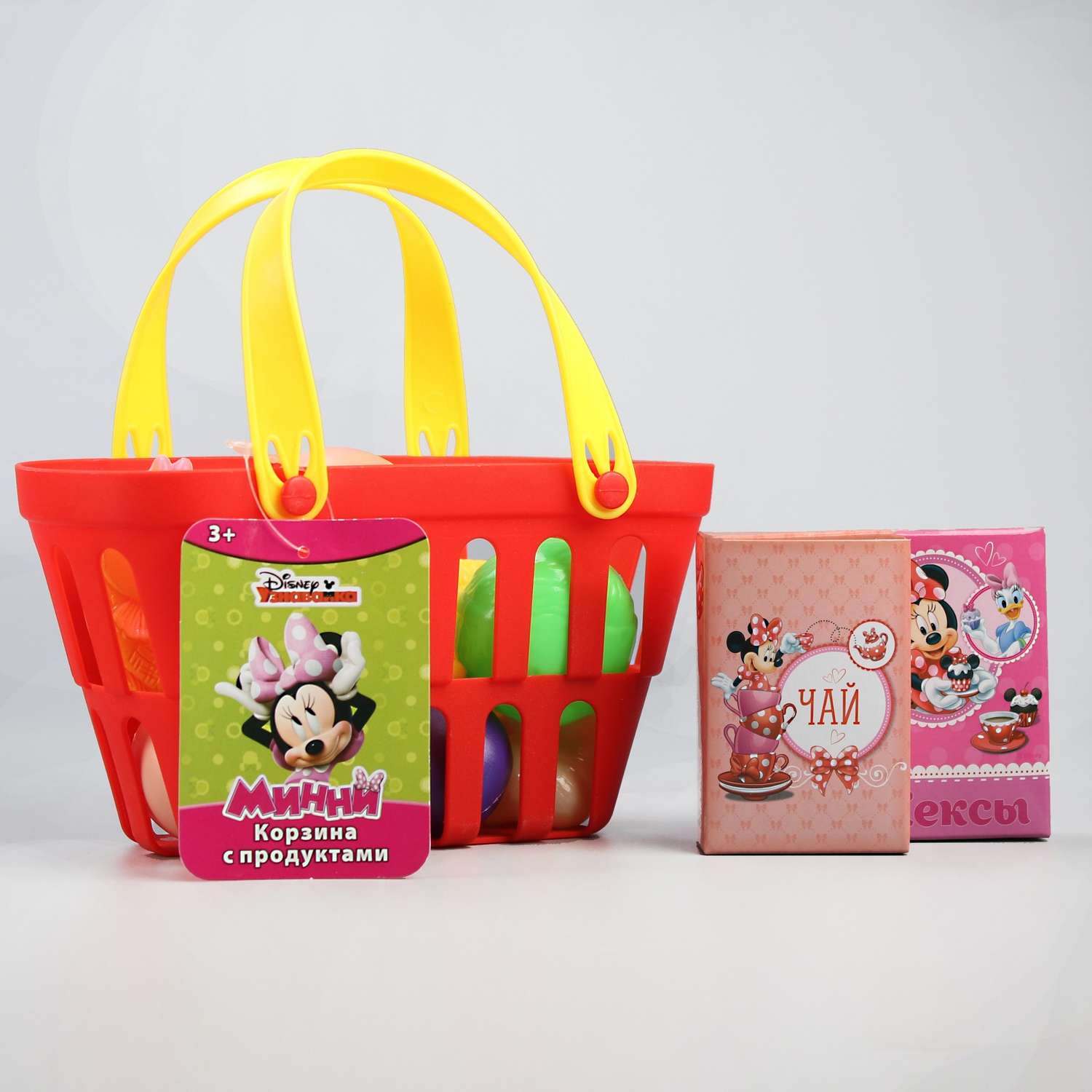 Игровой набор Disney «Корзина с продуктами» Минни Маус - фото 1