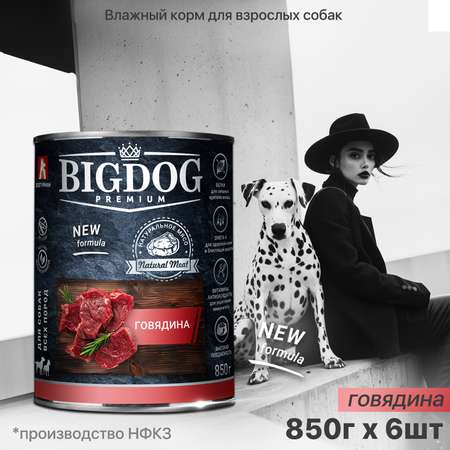 Корм влажный Зоогурман big dog