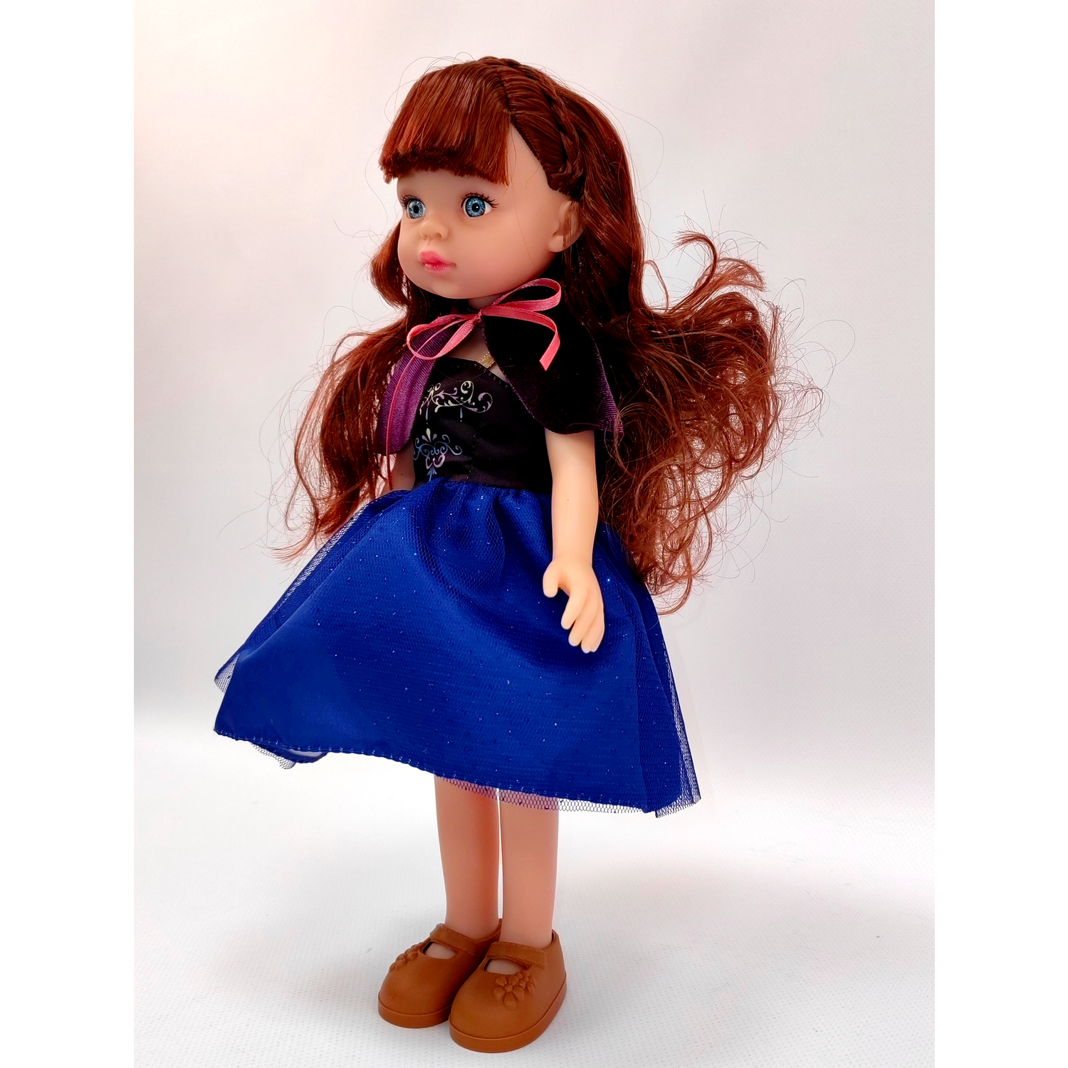 Кукла принцесса Анна SHARKTOYS в платье 32 см коллекция холодное сердце 22200014 - фото 2