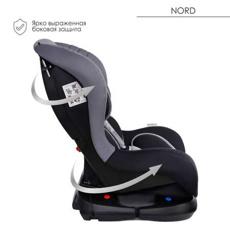 Автокресло Babyton Nord Grey 0+/1 (0-18 кг)