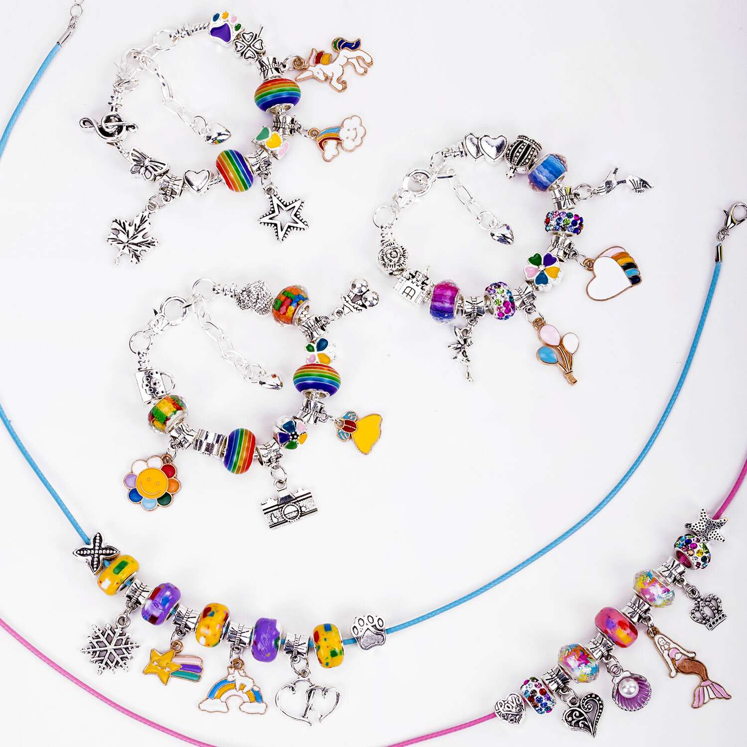 Набор для творчества Brauberg создания украшений и браслетов подарочный для девочек - фото 18