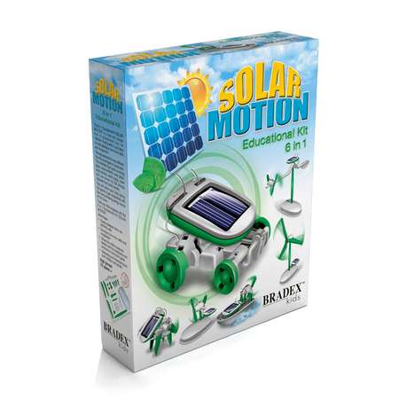 Конструктор на солнечных Bradex батареях 6 в 1 Solar motion DE 0066