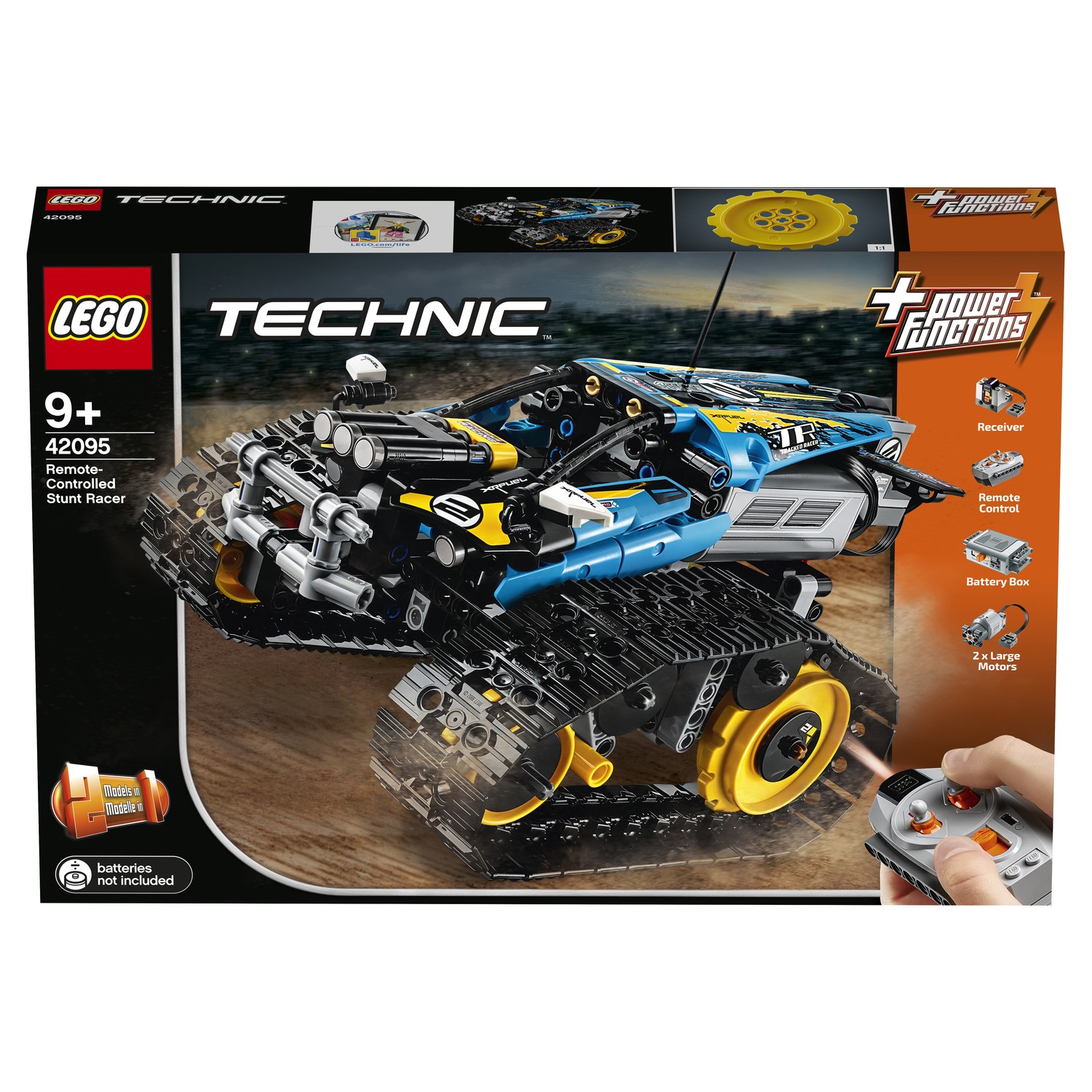 Конструктор LEGO Technic ДУ Скоростной вездеход 42095 купить по цене 4599 ₽  в интернет-магазине Детский мир