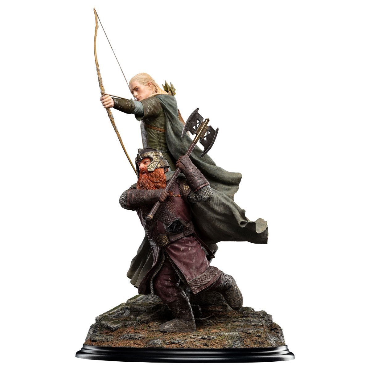 Статуэтка The Lord of the Rings Коллекционная Legolas and Gimli at Amon Hen 1/6 Scale - фото 2