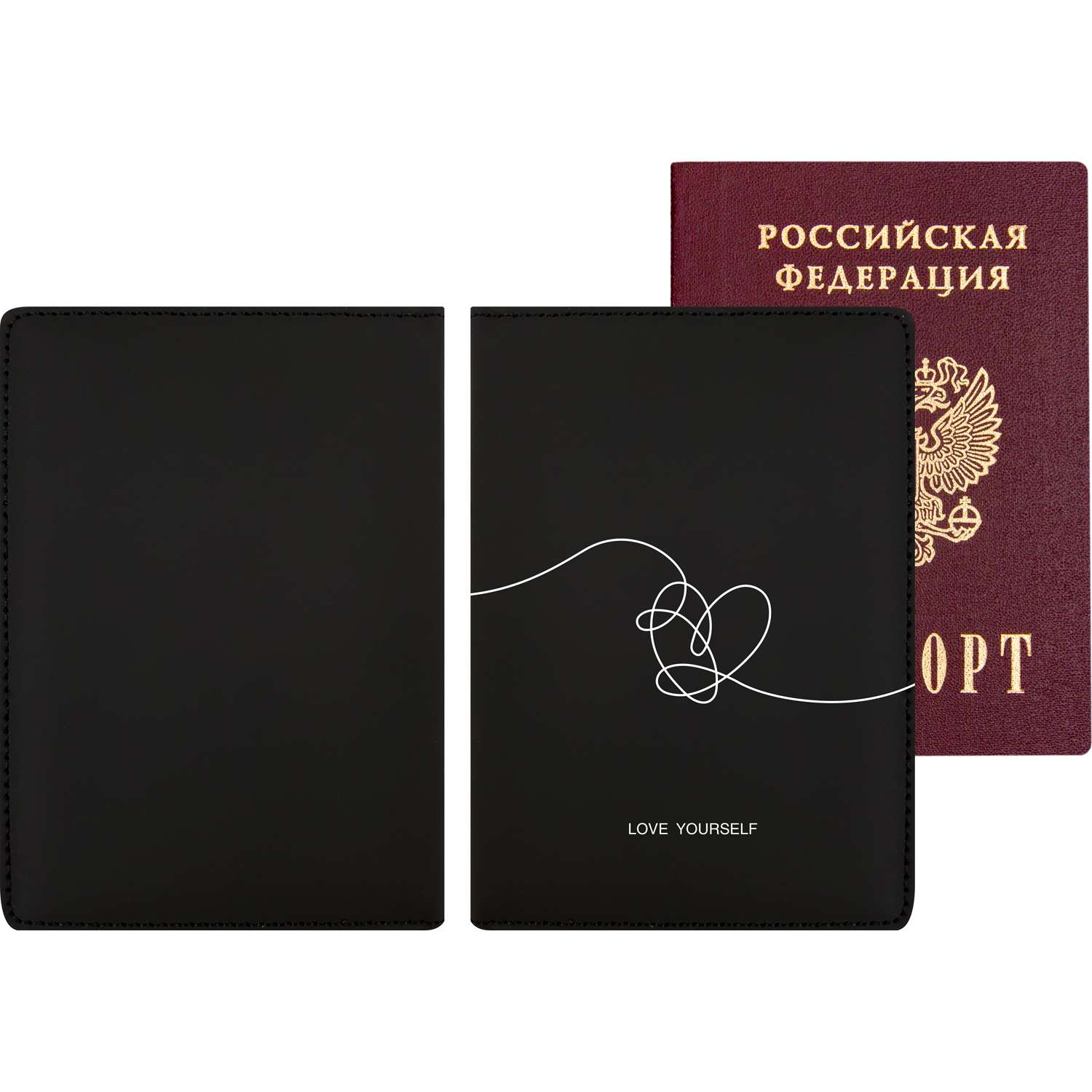 Обложки для паспорта deVENTE искусственная кожа - фото 2