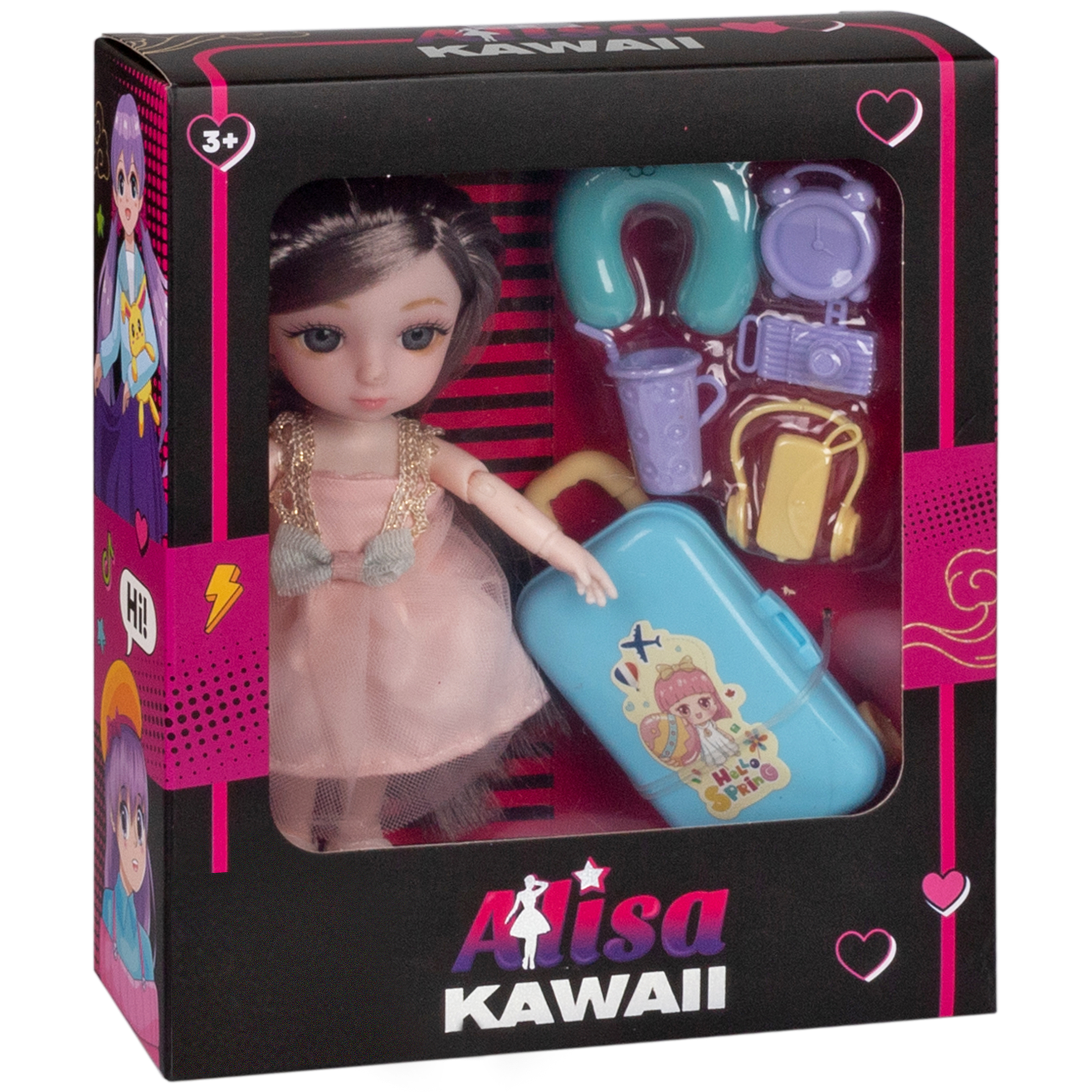 Кукла мини 1TOY Alisa Kawaii Т24357 - фото 19