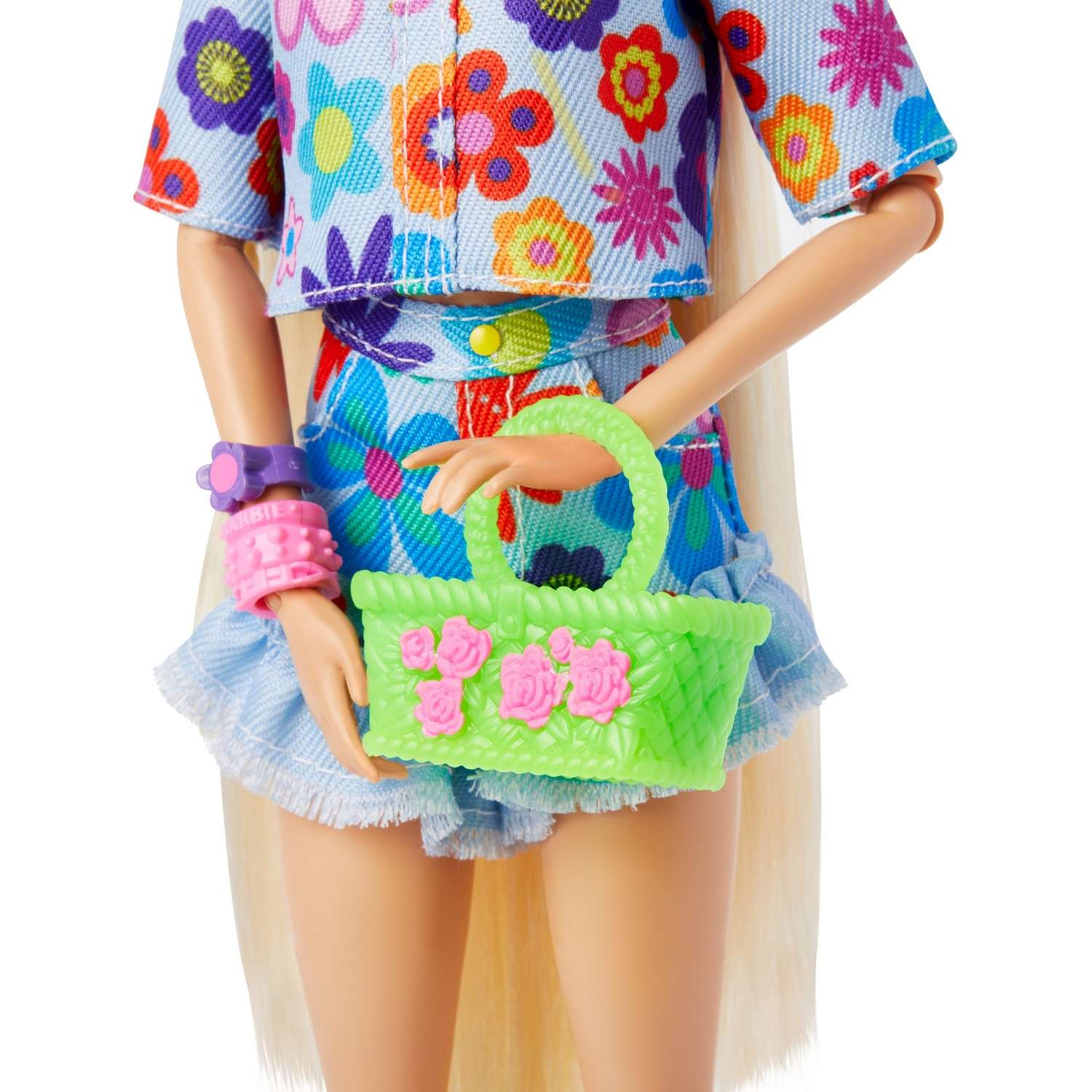 Кукла Barbie Экстра в одежде с цветочным принтом HDJ45 HDJ45 - фото 8