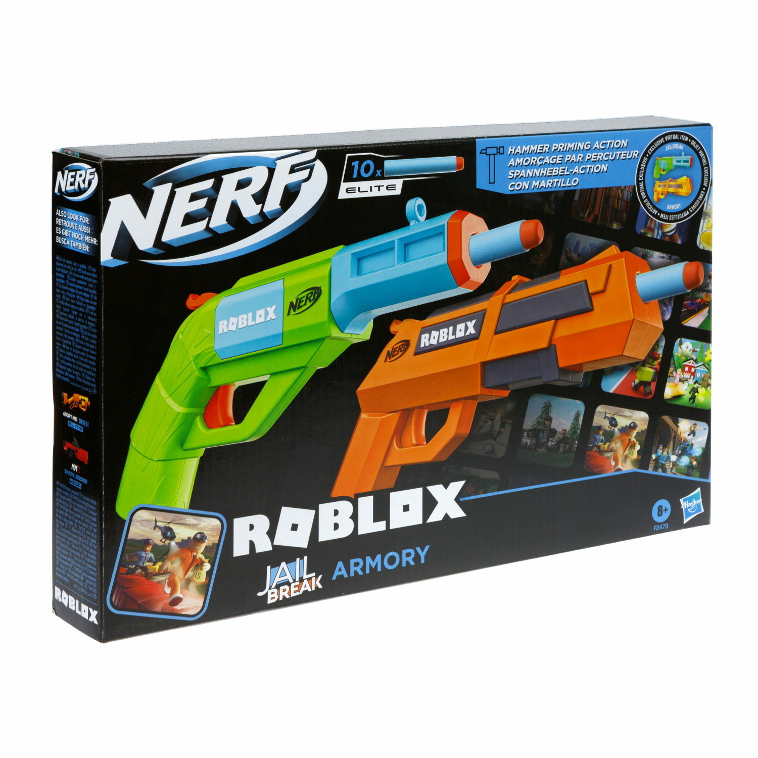 Бластер Hasbro Nerf Roblox Piston - фото 1