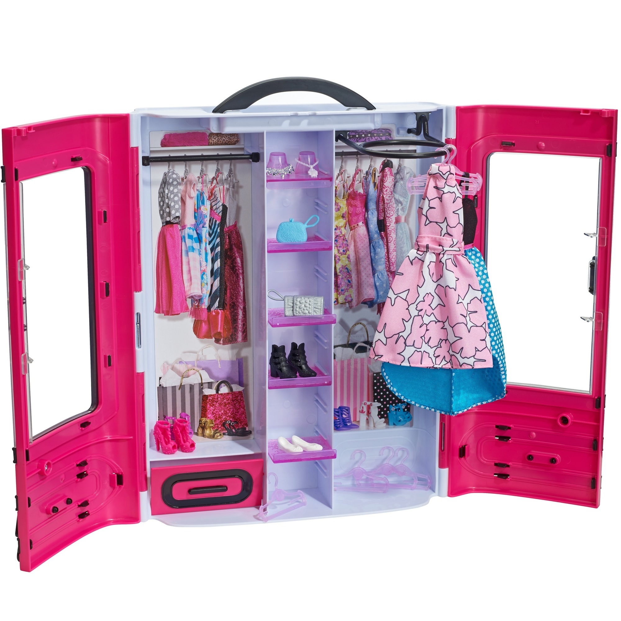 Кукла Barbie Сиреневый шкаф для одежды HJL65 | Urbanstore