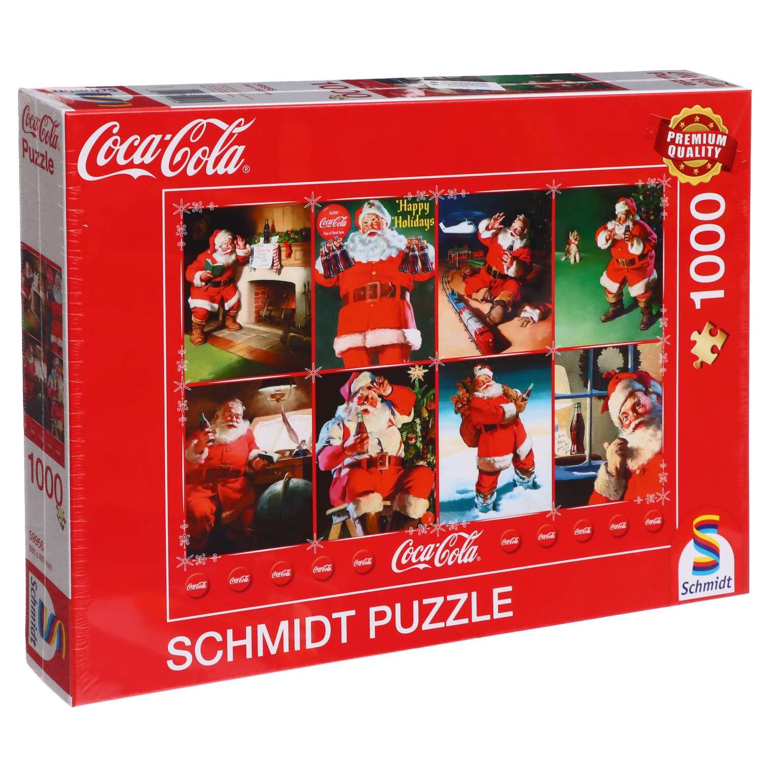 Пазл Schmidt «Coca Cola. Санта Клаус» 1000 элементов - фото 1