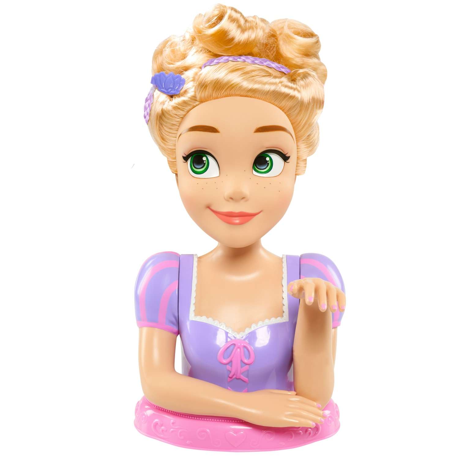 Торс для создания причесок Disney Принцесса Рапунцель большой 87360 - фото 14