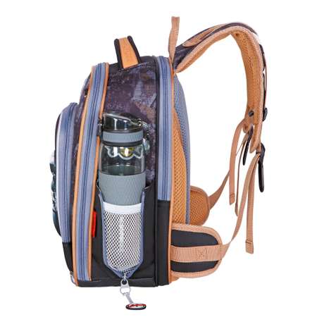 Рюкзак школьный ACROSS с наполнением: мешок для обуви пенал папка и брелок