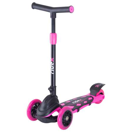 Самокат RIDEX трехколесный 3 wheels scooter Robin 120/80 neon pink