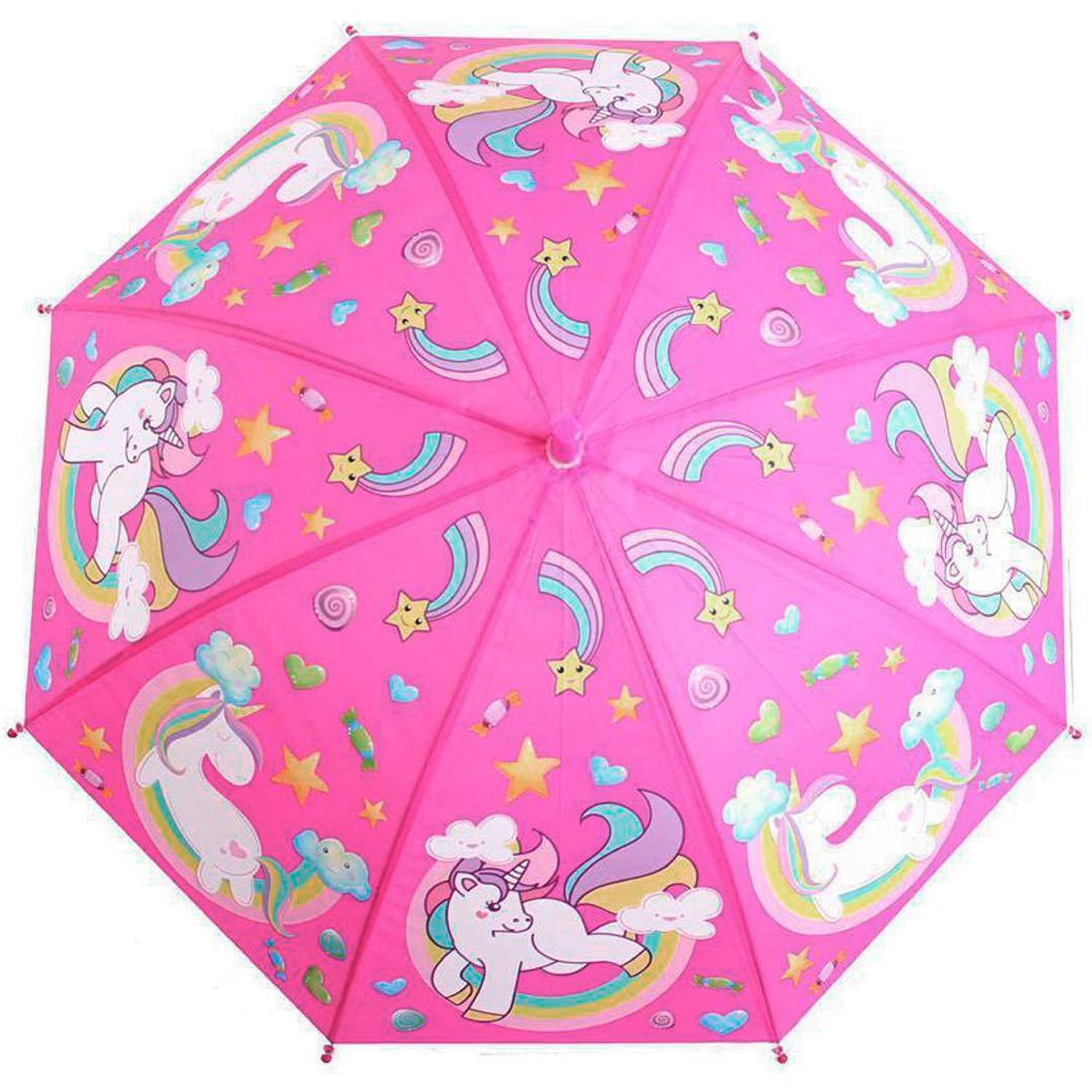 Зонт Bradex Единорог Розовый DE 0497 DE 0497 - фото 2