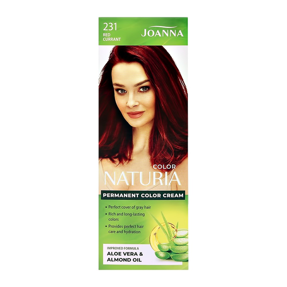 Краска для волос JOANNA Naturia color (тон 231) красная смородина - фото 4